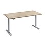 Bush Business Furniture Move 60 Series 60"W Electric Adjustable Standing Desk, Natural Elm/Cool Gray Metallic (M6S6030NESK)~#|#~407B0745-7D9C-4863-94E4C7C253AB31C0_sc7