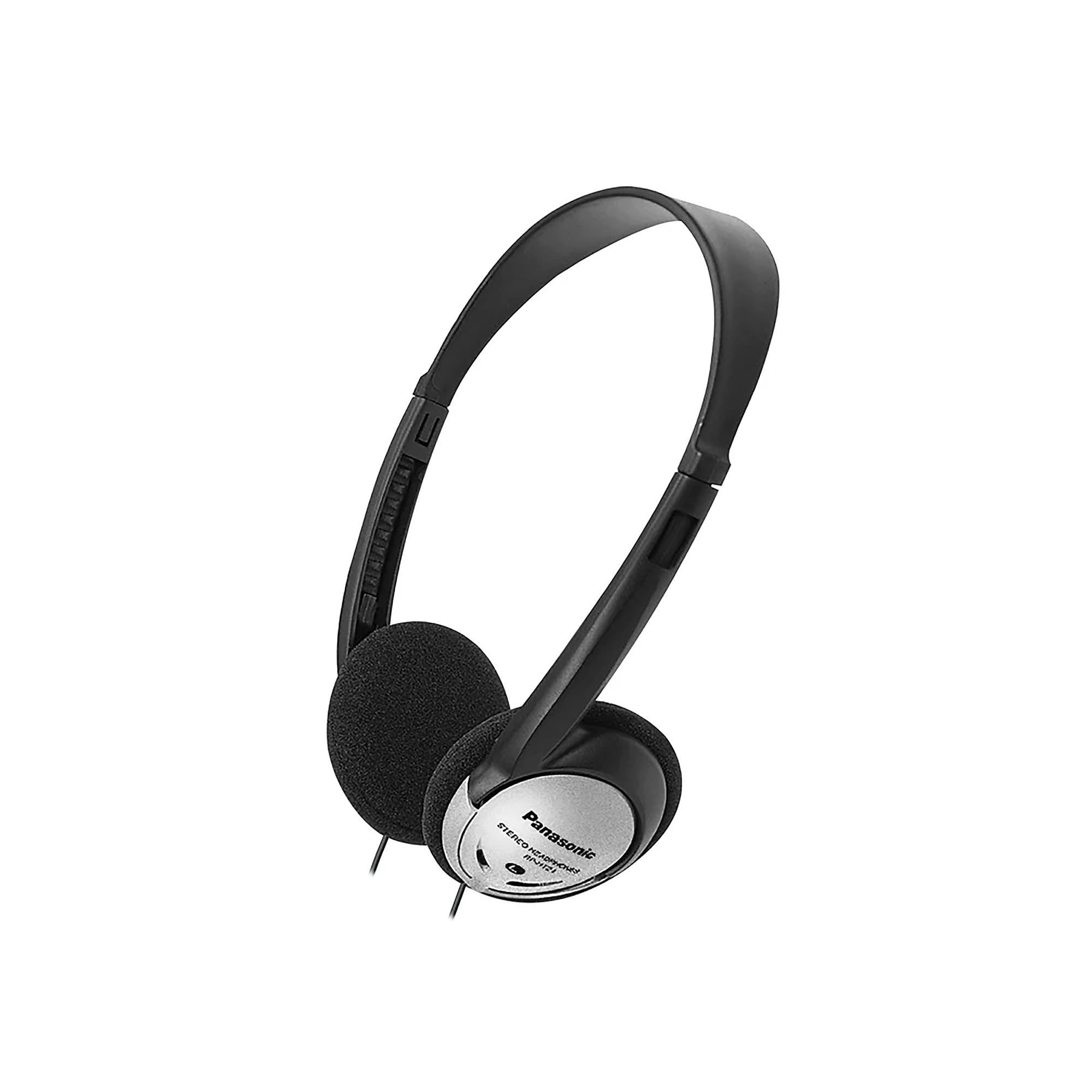Panasonic On-Ear Headphones, Black & Silver (RP-HT21M) Sansujyuku sansujyuku.com