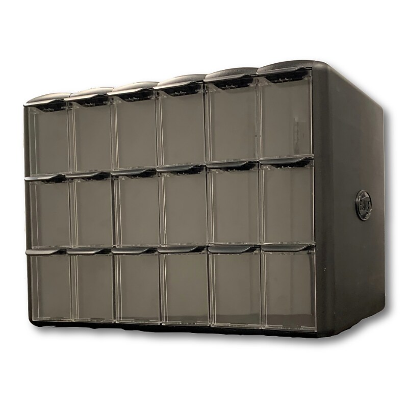 Flavia 18 Compartment Plastic Coffee Freshpack Merchandiser, Black (MDR9179) image 1