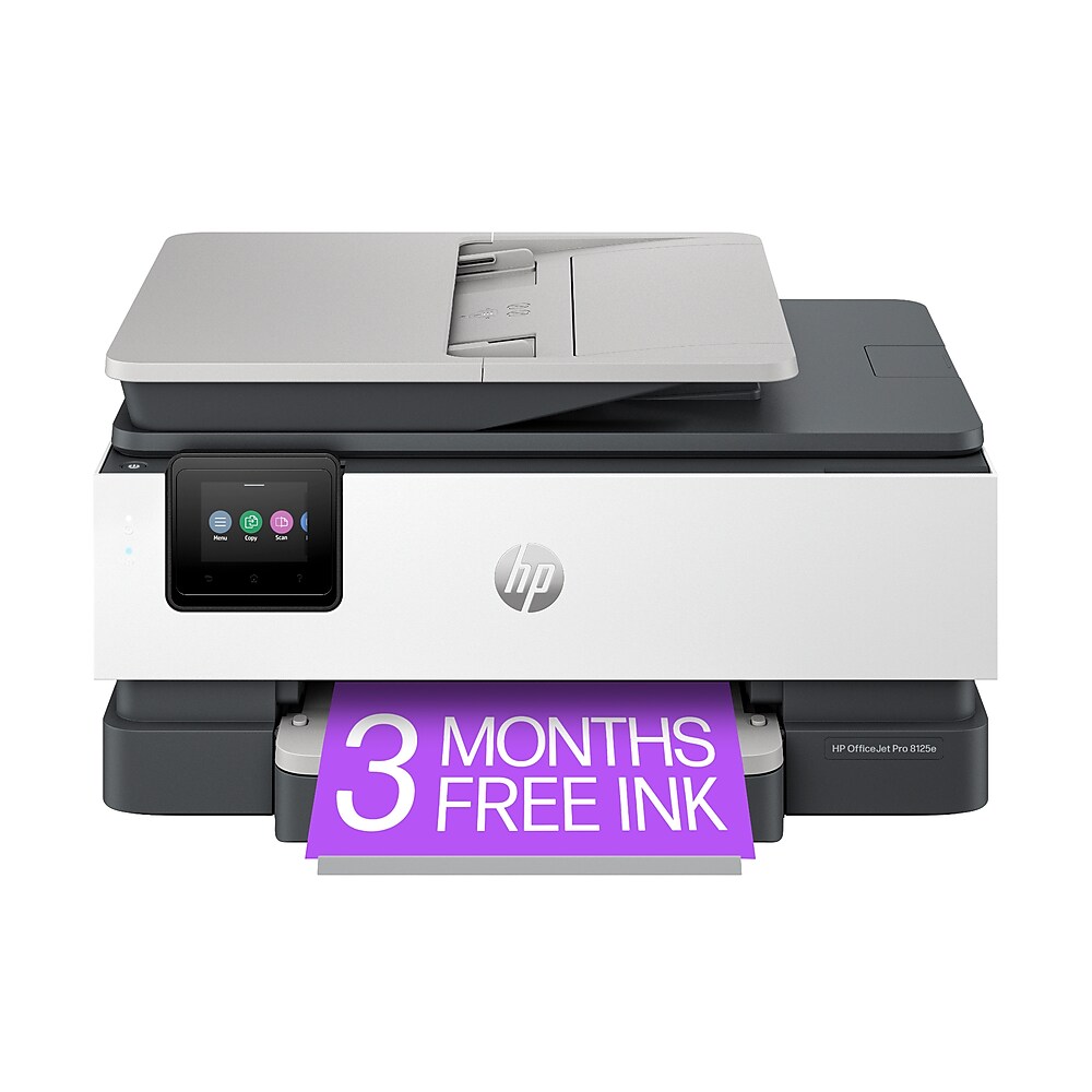 HP OfficeJet Pro 8125e all-in-one wireless color inkjet printer