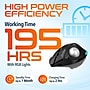 Delton T100 Wireless Ergonomic Trackball USB Mouse, Black (DMST100-WB)~#|#~408ED76A-B017-48E3-93192B7B656C4B0D_sc7