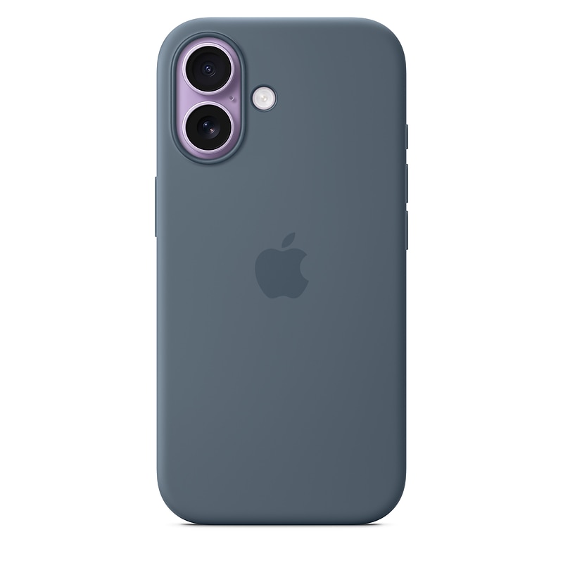 Apple Silicone MagSafe Phone Case for iPhone 17, Anchor Blue (MGEW4ZM/A) image 1