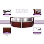 Regency Marque 124.5"W Curved Reception Desk Workstation, Mahogany (77312MH)~#|#~4094A70E-ADA5-4312-B5AE1BEB1C611BCD_sc7