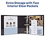 Avery Showcase 3" 3-Ring View Binders, Slant Ring, Black (19750)~#|#~40952B04-E9FB-4C04-889C6D7BE7E8BD58_sc7