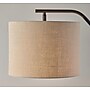 Simplee Adesso Milo 60" Black Floor Lamp with Light Brown Drum Shade (SL9503-01)~#|#~409B6BE4-AFBD-4F34-868B655030C6DD5F_sc7