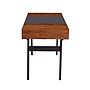 Techni Mobili Expandable 51" MDF Table Desk, Gray/Mahogany (RTA-1854-MAH)~#|#~409BB518-CB26-4685-B0B535D80D8C47E0_sc7