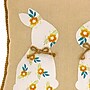 National Tree Company 16" Floral Bunny Easter Pillow (AH63-PF02543B-1)~#|#~409D9578-5910-4477-A60B523C7DF62B91_sc7