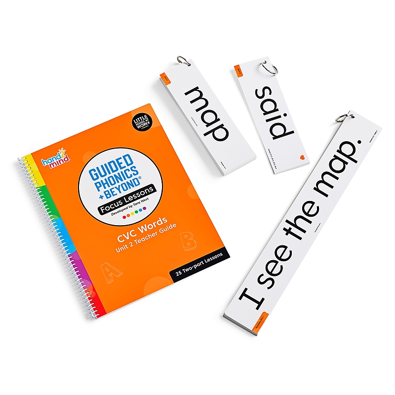 hand2mind Guided Phonics + Beyond Unit 2 Focus Lessons (H2M-96151TGU2) image 1