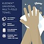 Kleenex Multifold Paper Towels, 1-ply, White, 150 Sheets/Pack, 16 Packs/Carton (01890)~#|#~40A546B3-CE69-4E8A-93FE3233D7C4604E_sc7
