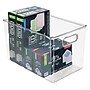 iDESIGN Plastic Storage Bin, 7.75" x 12"x 8", Clear, 2/Pack (28012M2)~#|#~40AC14D7-D7DC-4297-8A64AFE830F6E4A5_sc7