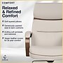 Finch NEO TWO Ergonomic Vegan Leather/Wood Swivel Executive Chair, Cream (52373-CRM)~#|#~40B07FD6-F4FE-42C0-8945B3E99FFB32E2_sc7