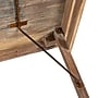 Storied Home Reclaimed Wood Square Folding Table, Natural (DF3714)~#|#~40B7DB33-F9C6-4896-BE347ACFCAB38DB5_sc7