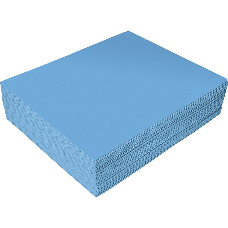 Better Office EVA Foam Sheet, Light Blue, 30/Pack (01221) image 1