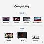 Plugable 6' USB 3.1 Type-C to HDMI 2.0 Audio/Video Monitor Cable, Male to Male, Black (USBC-HDMI-CABLE)~#|#~40BCE0C3-0347-4EE4-9AE8D24701218FC1_sc7