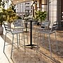 Flash Furniture Lila Indoor-Outdoor Restaurant Bar Height Stool with Slat Back, Silver (TLH015H)~#|#~40BE71A4-AEDA-45A9-BA8F66E6805488A4_sc7