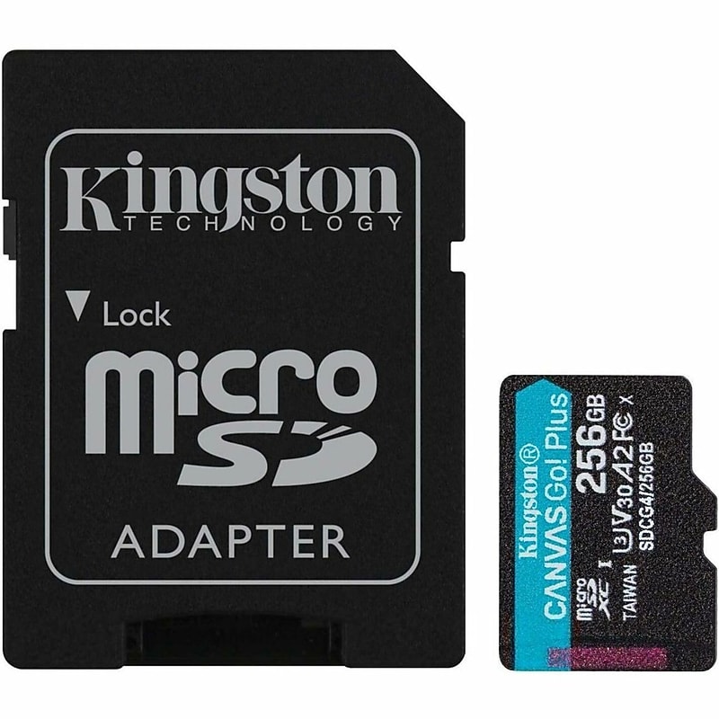 Kingston Canvas Go Plus microSDXC Card 256GB image 1