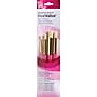 Princeton RealValue Short Handle Mixed Media Natural Variety Brush Set, 4/Set, 3 Sets/Bundle (PBXPR9180-3)~#|#~40C4EDBD-10E2-4774-84BB59EFC74BA692_sc7