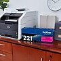 Brother TN-221 Magenta Standard Yield Toner Cartridge   (TN221M)~#|#~40CBDE10-3D6B-4644-BA28DB98EC8C4C7B_sc7