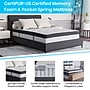 Flash Furniture Capri Comfortable Sleep 12" Memory Foam & Pocket Spring Mattress, Full (CLBT33PMR12MF)~#|#~40CE5B8A-901A-41CF-A62981E3F1DD69D3_sc7