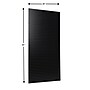 Triton Products High Density Fiberboard Round Hole Pegboard with 36 pc. DuraHook Assortment (PEG36-BLK)~#|#~40CFF9D9-255F-4F55-863E1A35864457EC_sc7