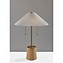 Adesso Ophelia 27" Incandescent Table Lamp, Antique Brass/White (9402-21)~#|#~40D292B3-2FA2-4EC0-9C76990BD114BCA0_sc7