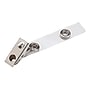 Staples Vinyl ID Badge Straps with Two-Hole Clips – Clear Badge Attachment Straps, 100-Pack~#|#~B52A5A07-E679-468D-84467D0D9A6A92C9_sc7