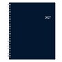 2027 Blue Sky Passages 8.5" x 11" Calendar Year Weekly & Monthly Standard Planner, Plastic Cover, Solid Navy (148659-27)~#|#~40D6515C-6858-4A37-99AEE6B65681550A_sc7