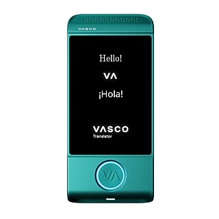 Vasco Electronics M4 Voice & Photo Translator, Turquoise (M4FT