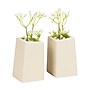 Mind Reader Concrete Book Ends, 5", White, 2/Set (RBPLANT-WHT)~#|#~40D834A1-F4C3-40A9-998436E30BA8463B_sc7