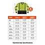 GloWear 8371BK High Visibility Long Sleeve Black Bottom T-Shirt, ANSI Type R Class 3, Lime, X-Large (22295)~#|#~40DB65AE-C9F4-4E63-B492EEE47403E038_sc7
