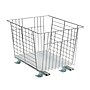 Household Essentials Nickel-Plated Steel Basket Organizer with Clear Plastic Liner (HH25317-1)~#|#~40DC2DD0-2356-4AE1-AA4FB5D67D6CB934_sc7