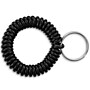 Staples Key Ring Wrist Coil, Black, 5/Pack (22156)~#|#~40DC6D97-62A9-4701-95D2E47AAED5B8C4_sc7