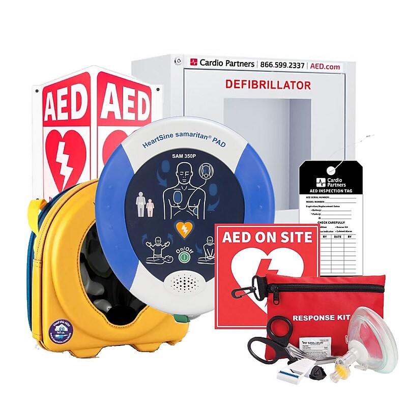 HeartSine Samaritan PAD 350P Automated External Defibrillator (350PCABPM) image 1