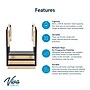 Viva Comfort Physical Therapy Non-slip Staircase with Safety Handles, 500 lbs. Capacity, Natural Wood (ADI906-01-MK)~#|#~40E1BAC1-3DED-46E4-A25D21A71DB01DC9_sc7