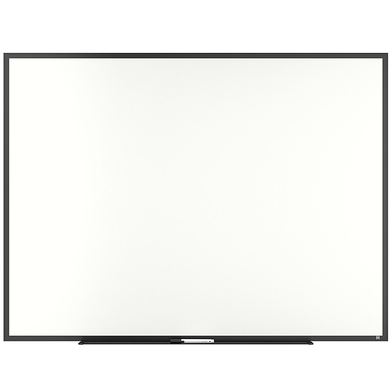 TRU RED™ Melamine Dry Erase Board, Black Frame, 4' x 3' (TR59363) image 1