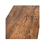 Household Essentials Wrap 35"W x 20"D Laminate Coffee Table, Hickory/Black (8272-1)~#|#~40E67050-8399-4530-AD33658852654564_sc7