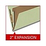 Medical Arts Press Pressboard Classification Folder, 1 Divider, 2" Expansion, Legal Size, Peridot Green, 10/Box~#|#~40E7EBE7-16B6-4ECF-B462BF5536D51A21_sc7