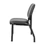 Boss Office Products Vinyl Bariatric Guest Chair, Armless, Black (B9595AM-BK-400)~#|#~40EB1B32-F8BC-4FF3-B2076F37C7E1F099_sc7