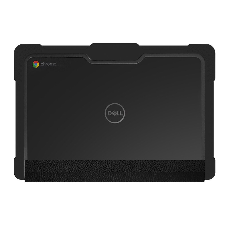 SaharaCase Venture Series Heavy Duty Case for Dell Chromebook 3100/3110/3120 Clamshell, Shock-Absorbing, Clear/Black image 1