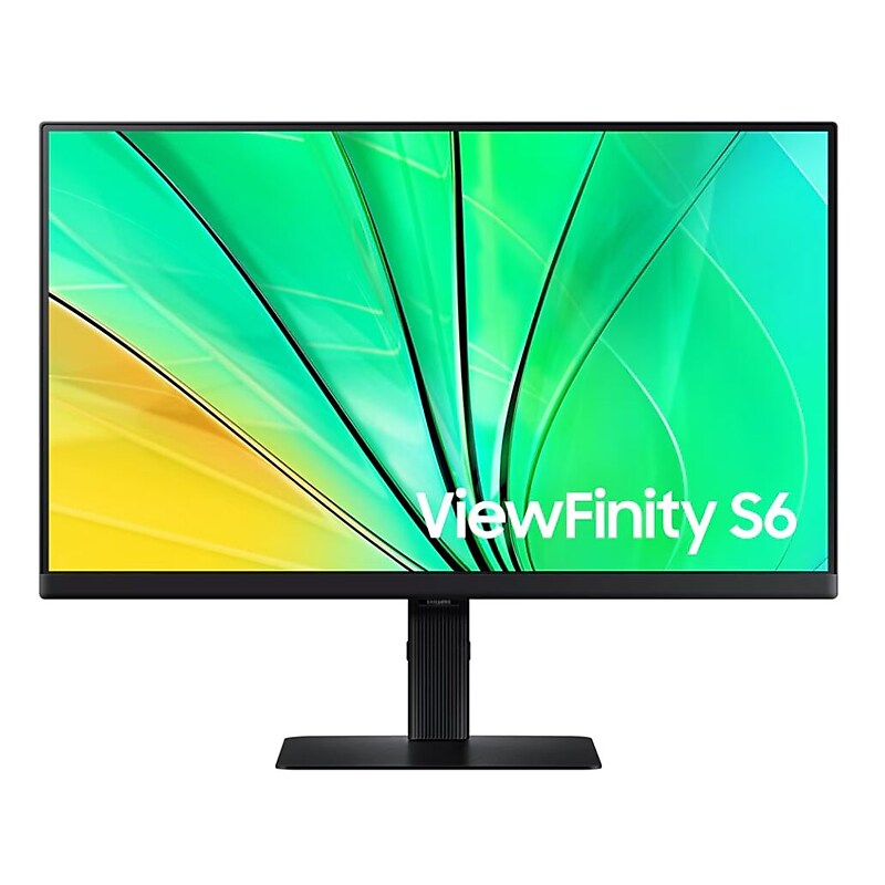 Samsung ViewFinity 24" 100Hz IPS Monitor, Black (S24D606EAN) image 1