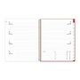2026 Blue Sky Bespoke Letterpress Pomegranate Blush 8.5" x 11" Calendar Year Weekly & Monthly Planner, Plastic Cover (155586)~#|#~40EF26DB-7629-4010-AAD92FA060E764BA_sc7