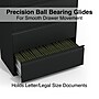 Staples HL8000 Commercial 5-Drawer Lateral File Cabinet, Locking, Letter/Legal, Black, 36"W (21754D)~#|#~40EF56FB-7B9B-4110-888CC68D60065E62_sc7