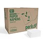 Perk™ Eco Recycled Lunch Napkin, 1-ply, White, 400 Napkins/Pack, 12 Packs/Carton (CW20179-CT)~#|#~40F171DB-814B-4190-958091A4F940B5CF_sc7