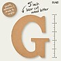 Plaid MDF Letters, 5", Brown Oxide, 12/Pack (PDE63560-12)~#|#~40F26BFD-D7E2-4315-82C1691EBC4E5716_sc7