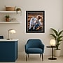 Amanti Art Eva 18" x 22" Picture Frame, Matte Black/Silver (A42678297450)~#|#~40F32A95-0054-4595-8B1FB6012B9E7DAF_sc7