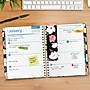 2027 Excello Brands 9" x 11" Weekly & Monthly Standard Planner, Paperboard Cover, Black Floral Pink (FSHN-CY27-8511-06)~#|#~40F43C94-55CD-4B7F-81B5DDA27B4A9AF4_sc7