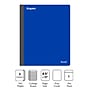Staples Premium 3-Subject Notebook, 8.5" x 11", College Ruled, 150 Sheets, Blue (ST58330)~#|#~40F9CDF5-AE76-45C4-B194665F1F1B8A36_sc7