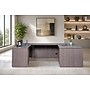 Boss Office Products 71" U-Shaped Desk with 2 File Pedestals, Driftwood (GROUPA4-DW)~#|#~40FBCF8E-61FE-4BF2-862D8DE4CA02C79D_sc7
