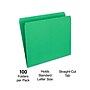 Staples File Folder, Single Tab, Letter Size, Green, 100/Box (ST509653-CC)~#|#~40FC4FAA-3FDB-49C9-BD4299A45D058514_sc7