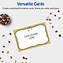 Avery Rectangle Matte Blank Card, White, 20/Pack (19479370962)~#|#~40FFC65A-8A5D-451F-8ED4AB1AE05935F0_sc7